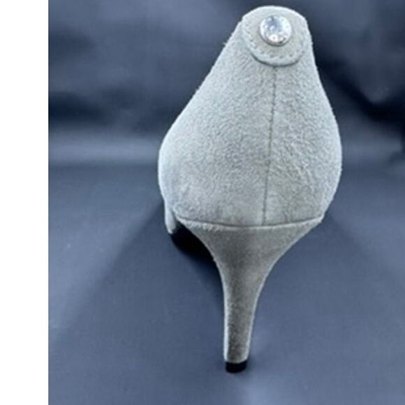 "MICHAEL KORS" ALINA FLEX, NEW!!Gray Pumps, SZ 10M, Office Suede,NO BOX ,NO TAGS - Picture 10 of 12